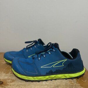 Altra Superior 4.5 Trail Running Sneakers Shoes Blue 500601 Men's Sz 14